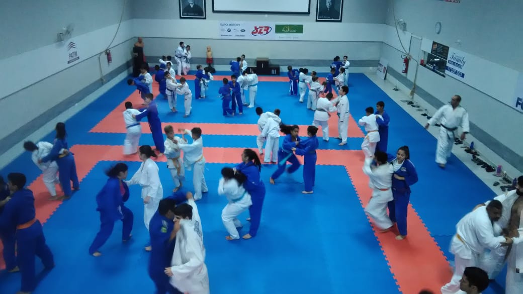 Treinamento para Copa São Paulo de Judô